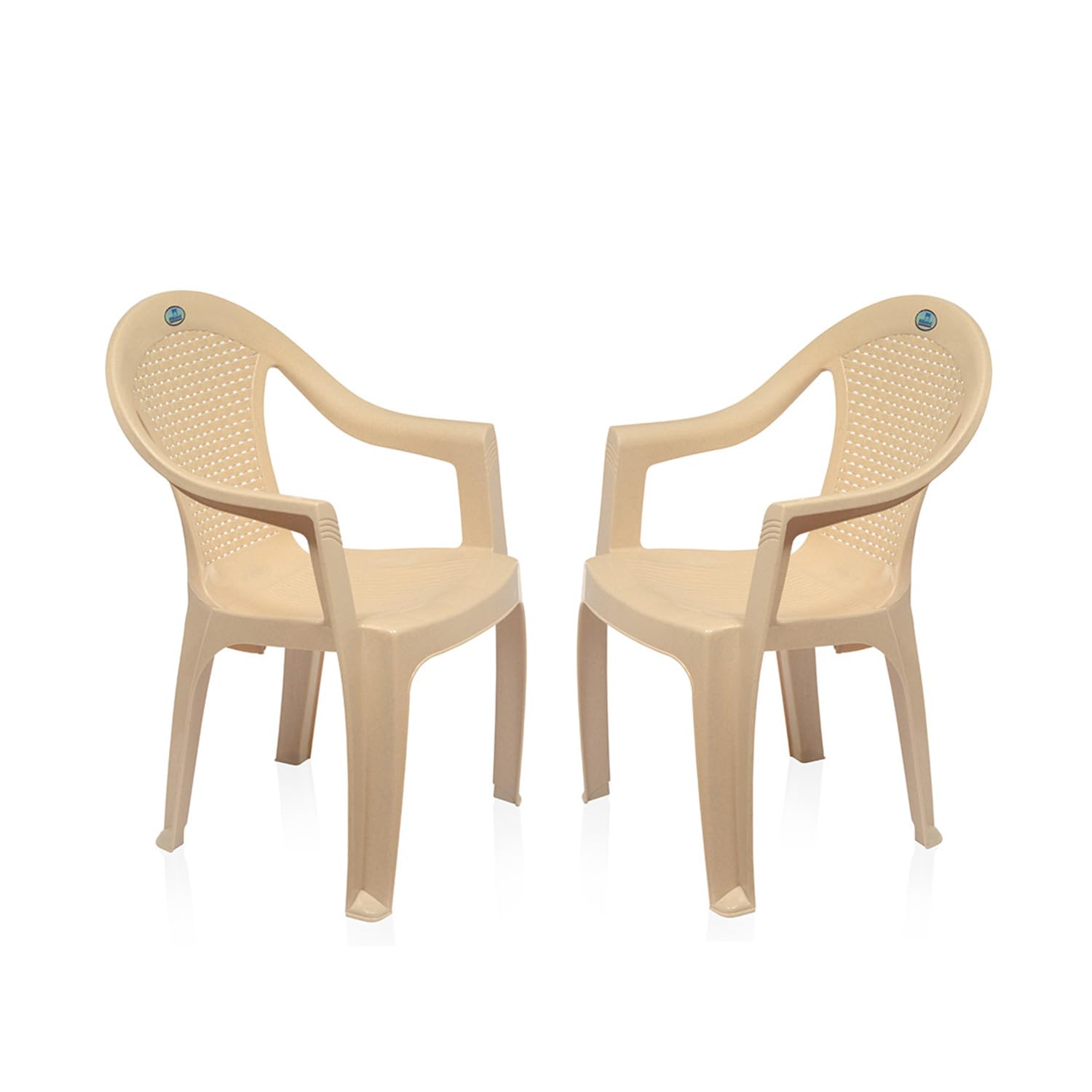 Nilkamal Plastic Chair (Set of 2)